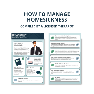 How to manage homesickness guide