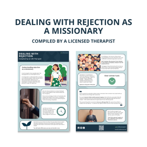 Dealing with rejection as a missionary